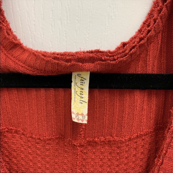 Free People Sunset Park Thermal Pullover - Picture 4 of 6